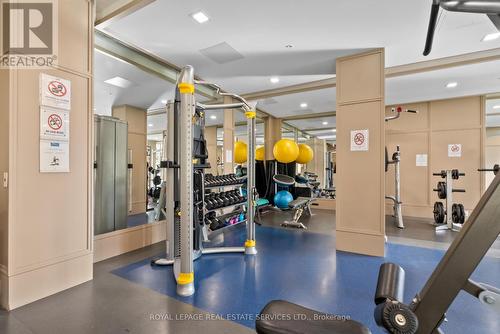 208 - 2480 Prince Michael Drive, Oakville, ON - Indoor Photo Showing Gym Room