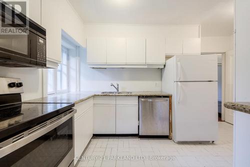 15 Pine Hill Road, Toronto, ON - Indoor Photo Showing Kitchen With Double Sink