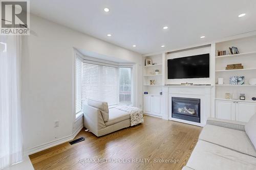 6 Ryder Crescent, Ajax, ON - Indoor Photo Showing Living Room With Fireplace