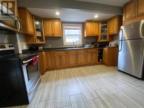 3161 Peter Street, Windsor, ON - Indoor Photo Showing Kitchen With Double Sink