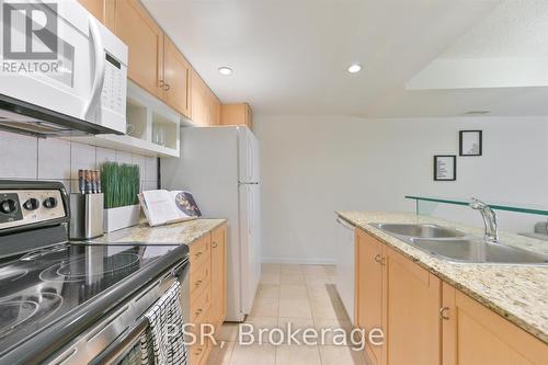 1102 - 8 York Street, Toronto, ON - Indoor Photo Showing Kitchen With Double Sink