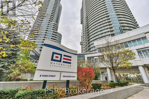 1102 - 8 York Street, Toronto, ON - Outdoor With Facade