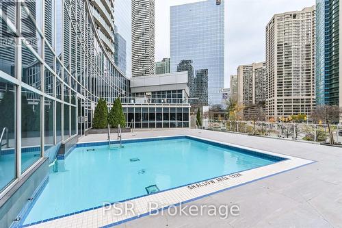 1102 - 8 York Street, Toronto, ON - Outdoor With In Ground Pool