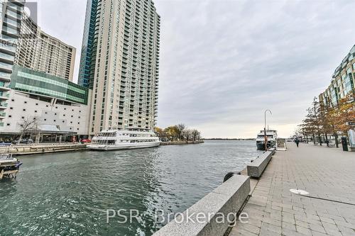 1102 - 8 York Street, Toronto, ON - Outdoor With Body Of Water With Facade