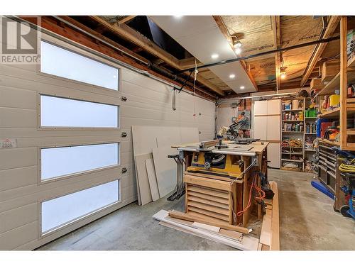 3315 Mcmurchie Road, West Kelowna, BC - Indoor Photo Showing Garage