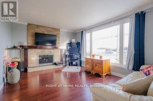 3369 County 36 Road, Kawartha Lakes (Bobcaygeon), ON - Indoor Photo Showing Living Room With Fireplace