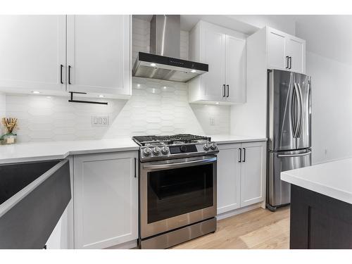 48 16467 23A Avenue, Surrey, BC - Indoor Photo Showing Kitchen With Stainless Steel Kitchen With Upgraded Kitchen