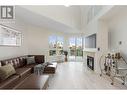 414 1150 Quayside Drive, New Westminster, BC  - Indoor Photo Showing Living Room With Fireplace 