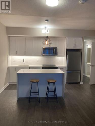 210 - 50 Ann Street, Caledon, ON - Indoor Photo Showing Kitchen With Stainless Steel Kitchen