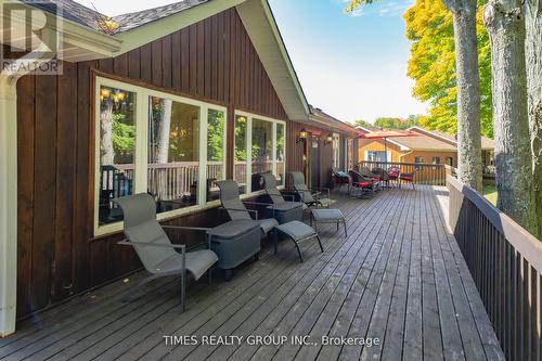 26 Evans Drive, Kawartha Lakes, ON - Outdoor With Deck Patio Veranda With Exterior