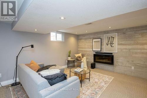 Lower - 551 Barnaby Street, Hamilton, ON - Indoor With Fireplace