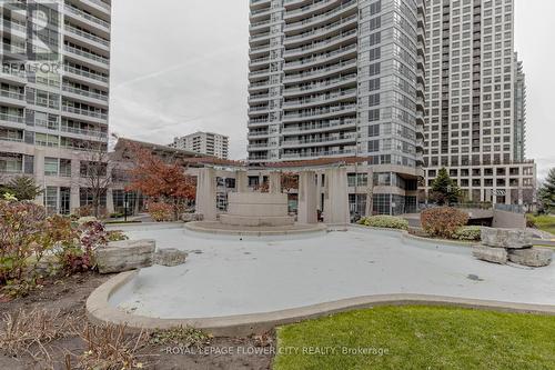 1607 - 1 Elm Drive, Mississauga, ON - Outdoor With Balcony With Facade