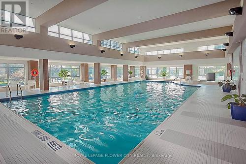 1607 - 1 Elm Drive, Mississauga, ON - Indoor Photo Showing Other Room With In Ground Pool