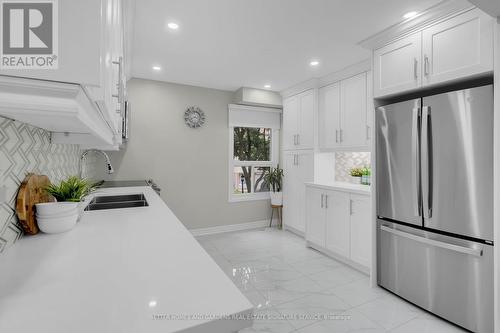 42 Ellis Drive, Brampton, ON - Indoor Photo Showing Kitchen With Stainless Steel Kitchen With Double Sink