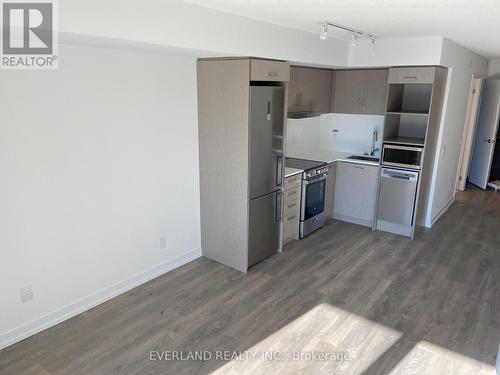 1605 - 219 Dundas Street E, Toronto, ON - Indoor Photo Showing Kitchen With Stainless Steel Kitchen