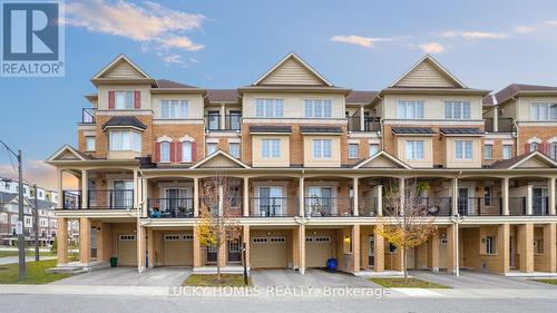 74 Aquatic Ballet Path, Oshawa, ON - Outdoor With Balcony With Facade