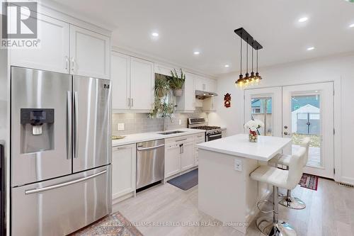 61 Roseheath Avenue, Toronto, ON - Indoor Photo Showing Kitchen With Upgraded Kitchen