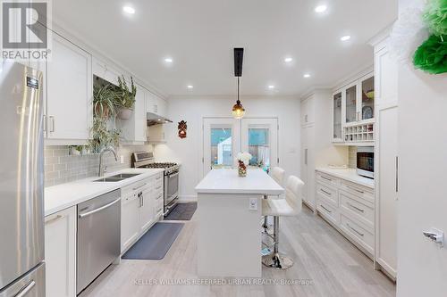 61 Roseheath Avenue, Toronto, ON - Indoor Photo Showing Kitchen With Double Sink With Upgraded Kitchen