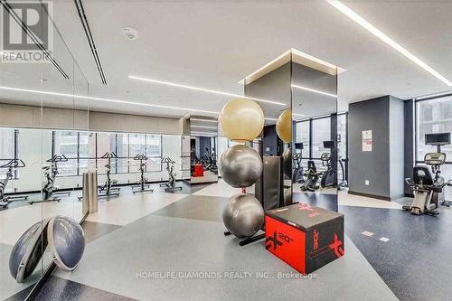 # 3302 - 1 Yorkville Avenue, Toronto, ON - Indoor Photo Showing Gym Room