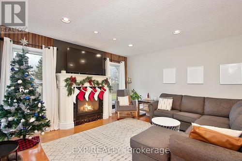 47416 Talbot Line W, Malahide (Orwell), ON - Indoor Photo Showing Living Room With Fireplace