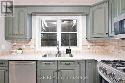 47416 Talbot Line W, Malahide (Orwell), ON - Indoor Photo Showing Kitchen With Double Sink