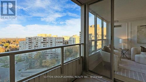 1203 - 11 Townsgate Drive, Vaughan, ON - Outdoor With Balcony With View With Exterior