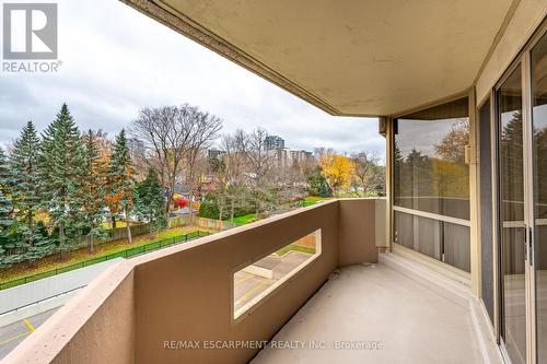 504 - 1201 North Shore Boulevard E, Burlington, ON - Outdoor With Balcony With Exterior