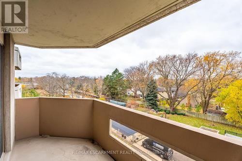 504 - 1201 North Shore Boulevard E, Burlington, ON - Outdoor With Balcony With Exterior