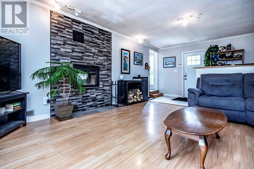 55 Outer Cove Road, Logy Bay - Middle Cove - Outer Cove, NL - Indoor Photo Showing Living Room With Fireplace