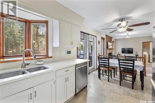 1202 Baird Street, Regina, SK - Indoor Photo Showing Kitchen With Double Sink