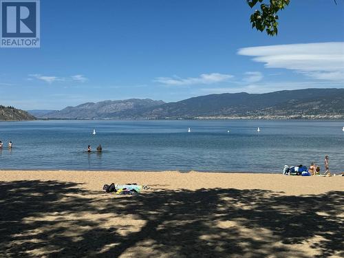 Beach across the street - 1028 Lakeshore Drive Unit# 221, Penticton, BC - Outdoor With Body Of Water With View