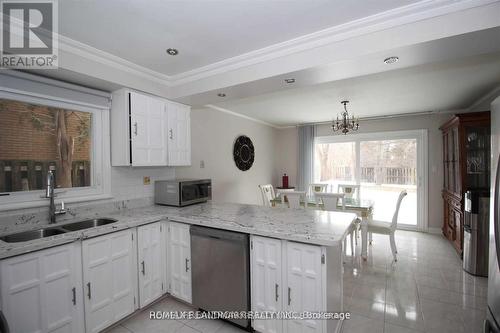 16 Briarwood Road, Markham, ON - Indoor Photo Showing Kitchen With Double Sink