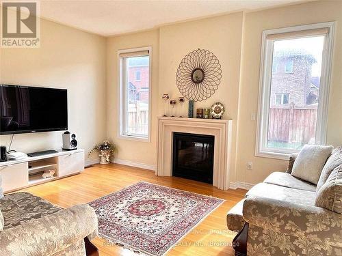 31 Pisanelli Avenue, Markham, ON - Indoor Photo Showing Living Room With Fireplace