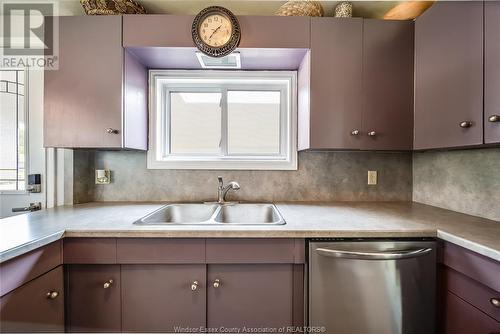 32 Melrose Avenue, Leamington, ON - Indoor Photo Showing Kitchen With Double Sink