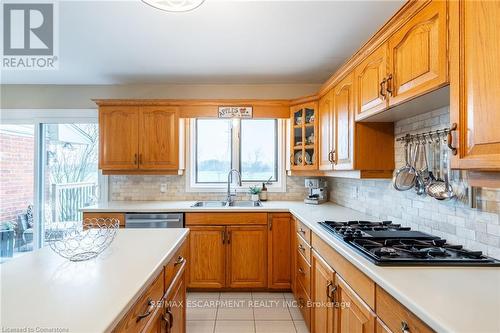 6166 Sinclairville Road, Hamilton, ON - Indoor Photo Showing Kitchen With Double Sink