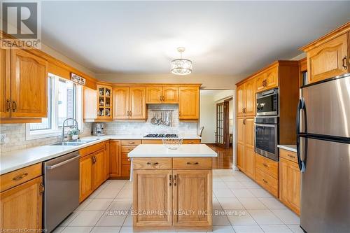 6166 Sinclairville Road, Hamilton, ON - Indoor Photo Showing Kitchen With Double Sink