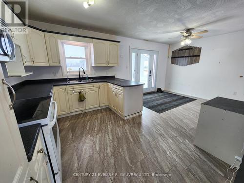 41 Sixth Street, Armstrong (Earlton), ON - Indoor Photo Showing Kitchen With Double Sink