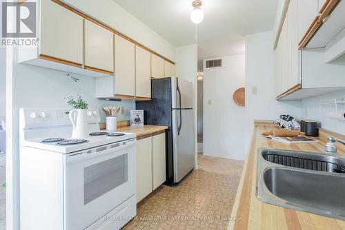 19 Wilson Avenue, Kawartha Lakes (Lindsay), ON - Indoor Photo Showing Kitchen With Double Sink