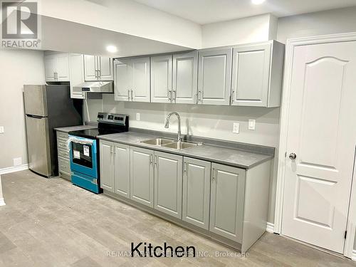 Bsmt - 69 Stedford Cres, Brampton, ON - Indoor Photo Showing Kitchen With Double Sink