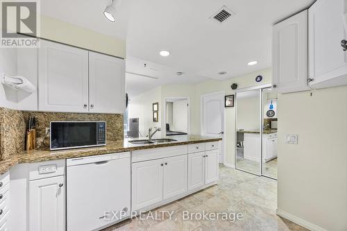 53 - 74 Ross Street, Barrie, ON - Indoor Photo Showing Kitchen With Double Sink