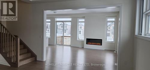 1865 Irish Moss Square, Pickering, ON - Indoor With Fireplace