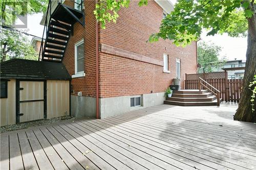 391 Greenwood Avenue, Ottawa, ON - Outdoor With Deck Patio Veranda With Exterior