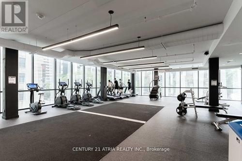 615 - 85 Wood Street, Toronto, ON - Indoor Photo Showing Gym Room