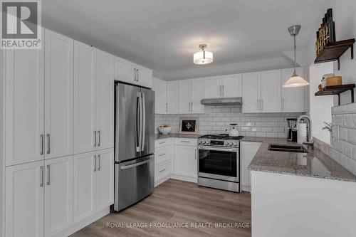 1001 Lombardy Street, Kingston (South Of Taylor-Kidd Blvd), ON - Indoor Photo Showing Kitchen With Double Sink With Upgraded Kitchen