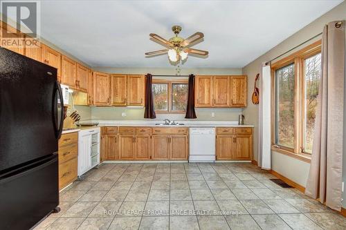 884 Centre Line Road, Marmora And Lake, ON - Indoor Photo Showing Kitchen With Double Sink