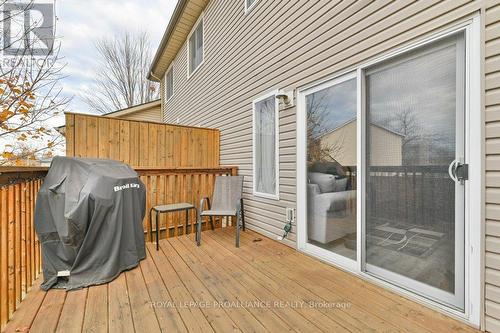 37 - 35 Albion Street, Belleville, ON - Outdoor With Deck Patio Veranda With Exterior