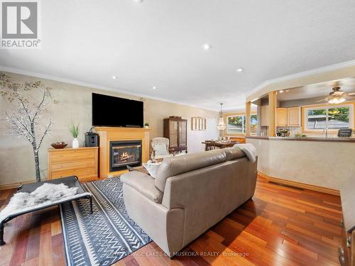 1859 Warminster Side Road, Oro-Medonte, ON - Indoor Photo Showing Living Room With Fireplace