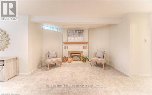 2 - 410 Craigleith Drive, Waterloo, ON - Indoor With Fireplace