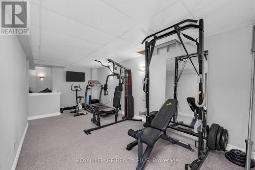 69 Birchway Place, Halton Hills, ON - Indoor Photo Showing Gym Room