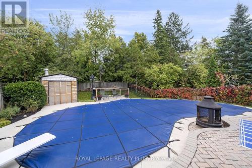 69 Birchway Place, Halton Hills, ON - Outdoor With In Ground Pool With Backyard